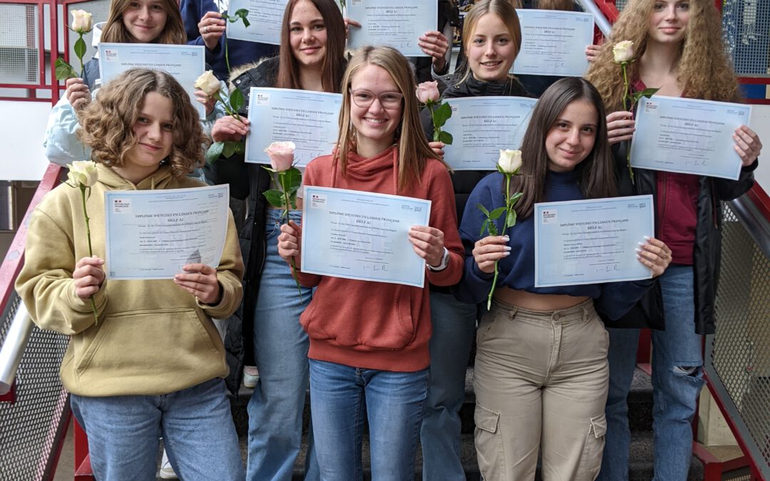 DELF-Prüfung an der Realschule St. Georgen