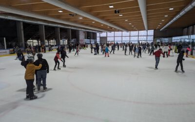 Winterliches Vergnügen: Eislauftag für die Klassen 5 – 7 der Realschule St. Georgen am 05.03.2024