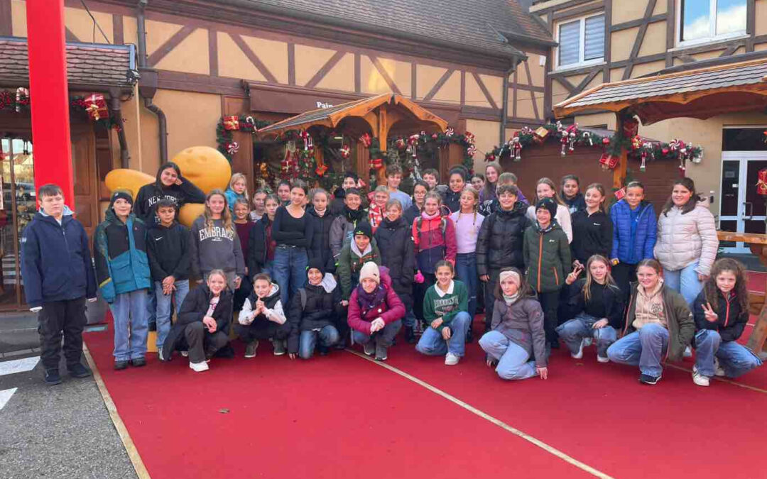 Exkursion ins Elsass mit Französischschülern der Klassenstufe 6 am 28.11.24